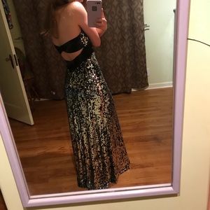 Sequined Prom Dress Never Worn